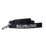 Bully Billows Nylon Snap Hook Dog Lead - Black - The Pet Butcher - Bully Billows