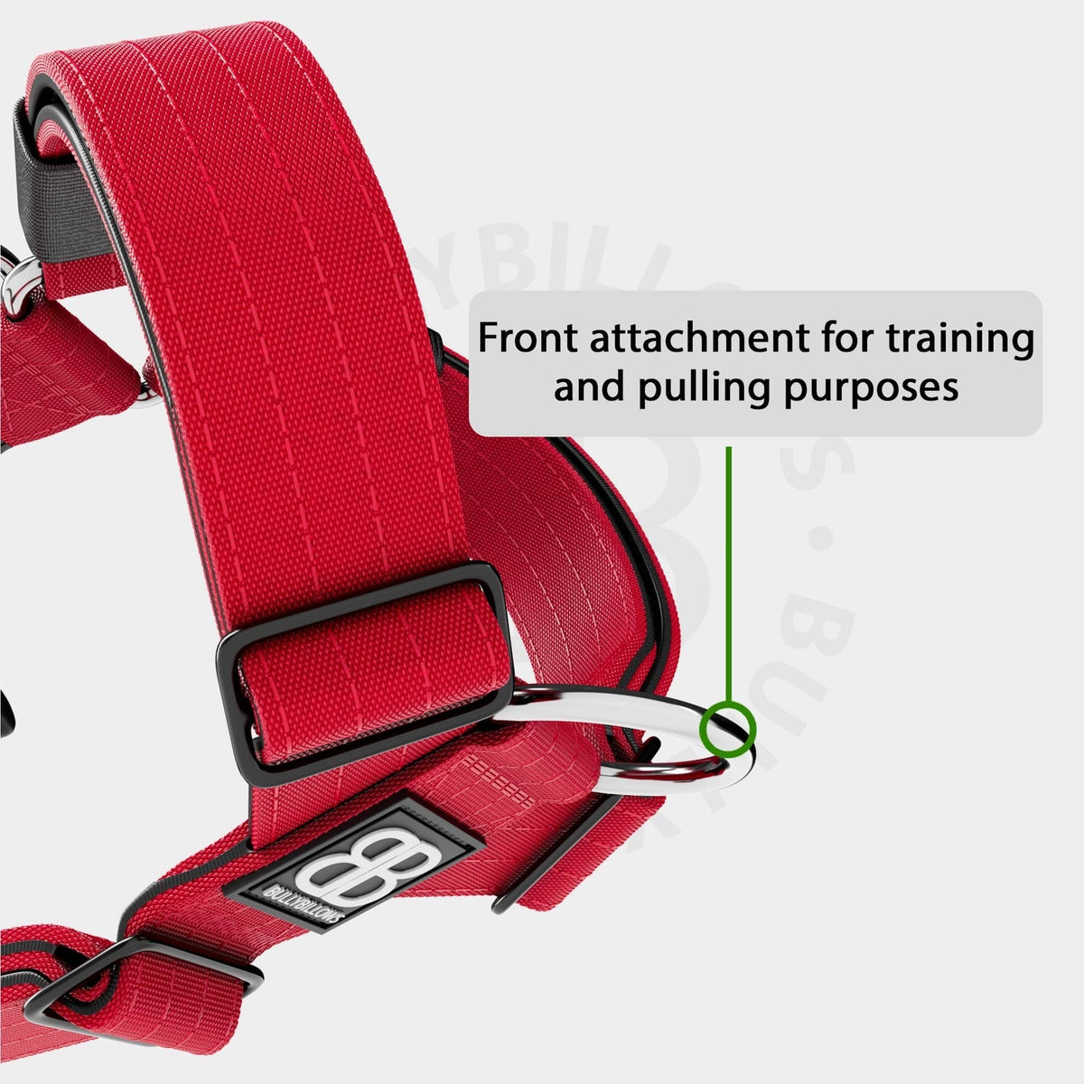 Bully Billows TRI-Harness®  Anti-Pull, Adjustable & Durable - Dog