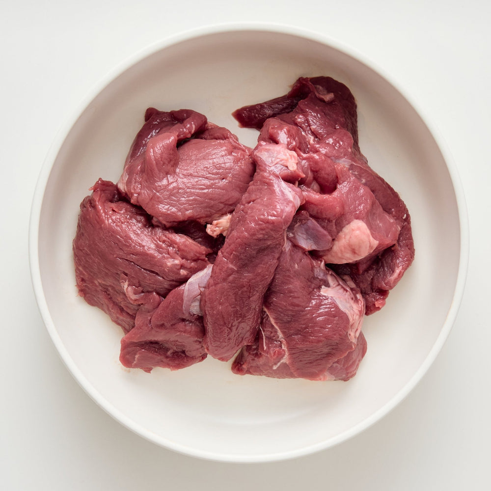 Venison Chunks - The Pet Butcher - Raw Meat