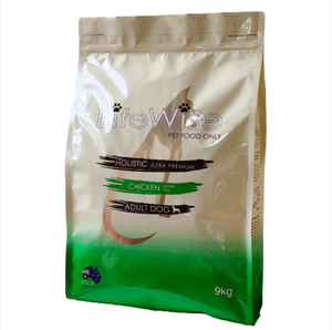 Bulk Deal - 1x 9kg LifeWise Dry Food + 5 Everyday Chicken Loaves - The Pet Butcher - 