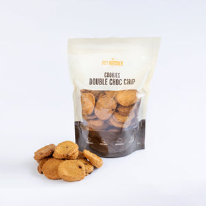 Double Choc Chip Cookies - The Pet Butcher - Packaged Treats 