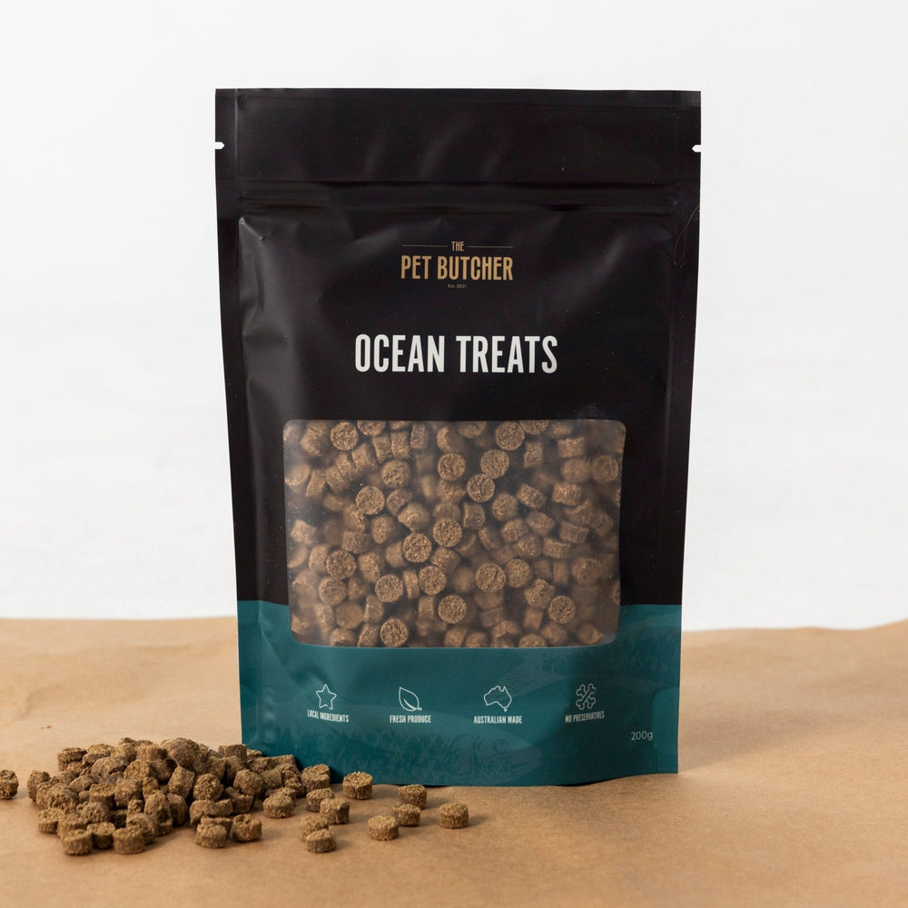 Ocean Treats - The Pet Butcher - Packaged Treats 