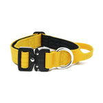 Bully Billows 2.5cm Combat® Collar | With Handle & Rated Clip - Mustard Yellow v2.0 - The Pet Butcher - Bully Billows