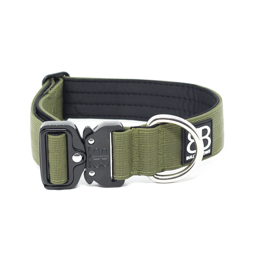 Bully Billows 4cm Combat® Collar | Rated Clip & No Handle - Khaki v2.0 - The Pet Butcher - Bully Billows