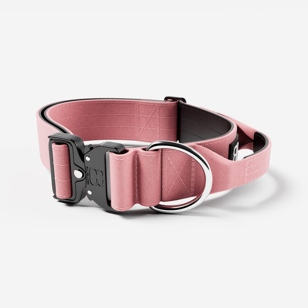 Bully Billows 5cm Combat® Collar | With Handle & Rated Clip - Pink v2.0 - The Pet Butcher - Bully Billows