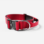 Bully Billows 5cm Combat® Collar | With Handle & Rated Clip - Red v2.0 - The Pet Butcher - Bully Billows