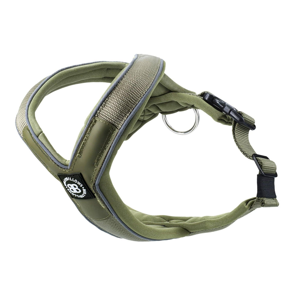 
            
                Load image into Gallery viewer, Bully Billows RR Slip on Harness - Khaki - The Pet Butcher - Bully Billows
            
        