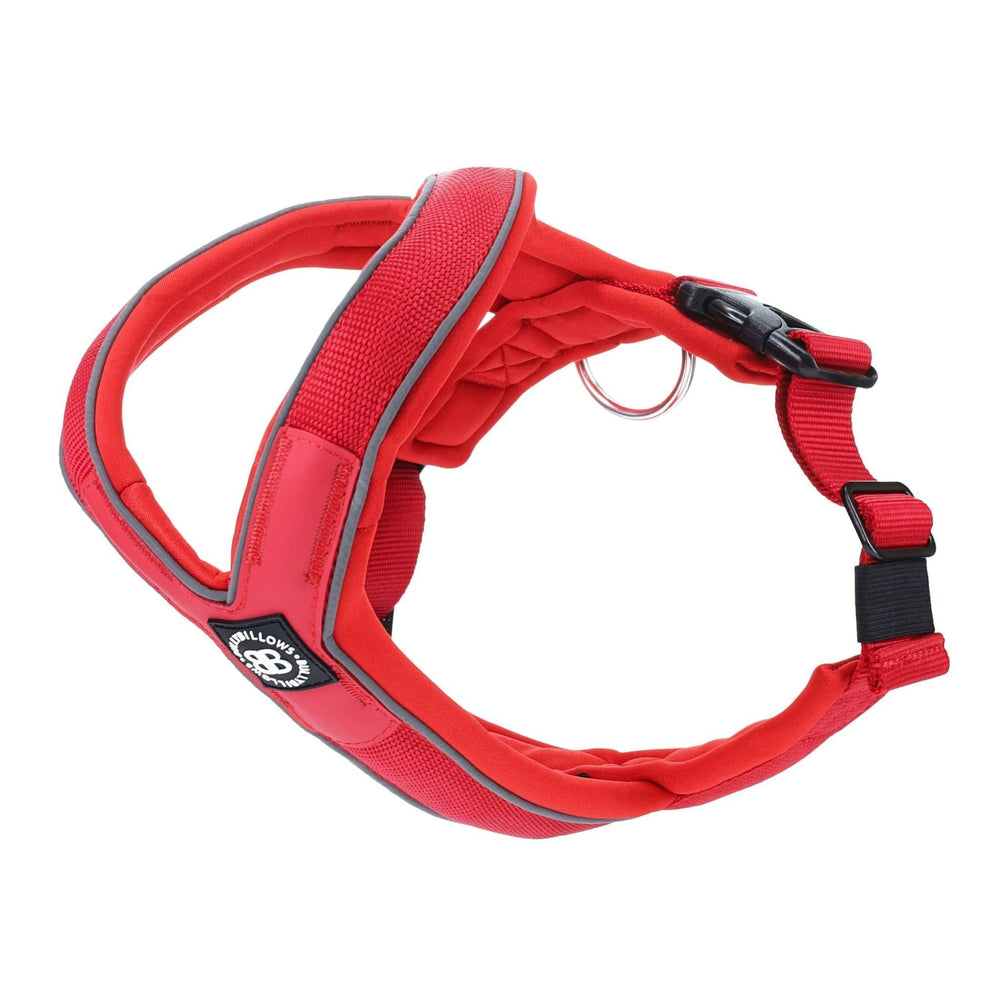 
            
                Load image into Gallery viewer, Bully Billows RR Slip on Harness - Red - The Pet Butcher - Bully Billows
            
        