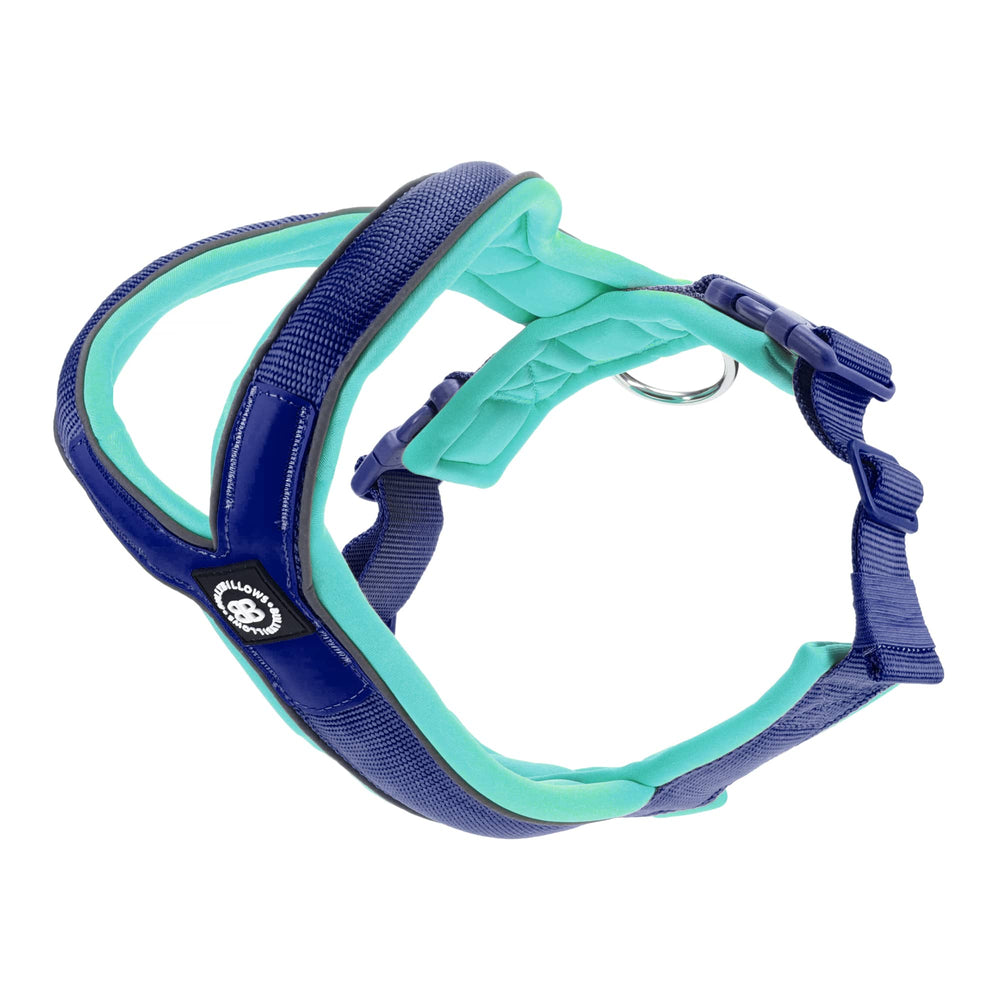 Bully Billows RR Slip on Padded Comfort Harness | Blue & Turquoise - The Pet Butcher - Bully Billows