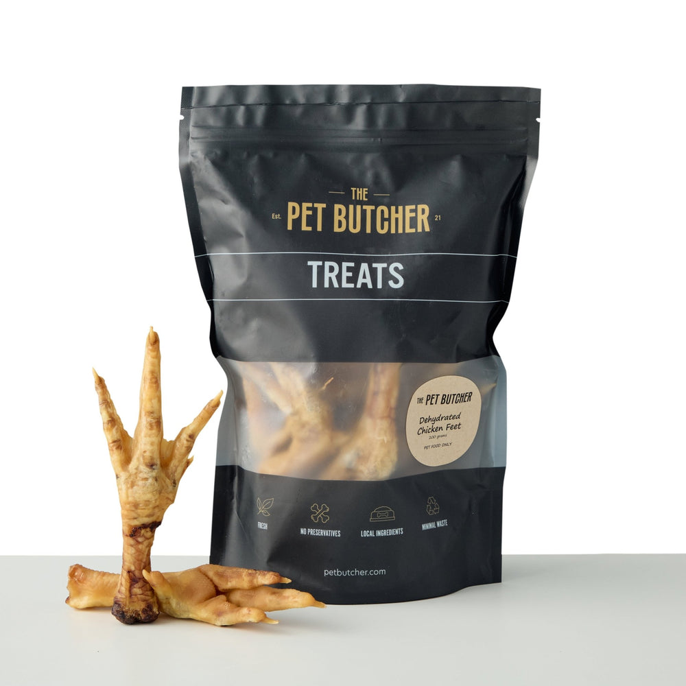 Oven dehydrated chicken feet hotsell for dogs