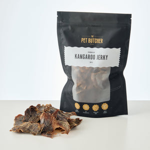 Kangaroo Jerky - The Pet Butcher - Packaged Treats 